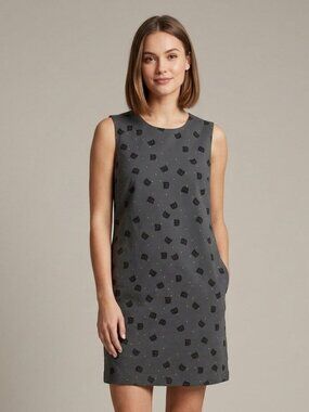 Joe Fresh Cat Print and Hearts Light Dress